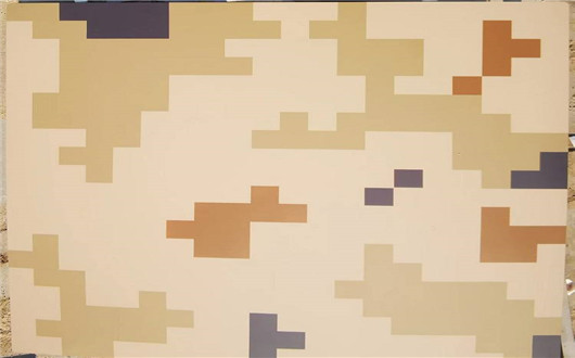 渝北荒漠迷彩漆喷涂